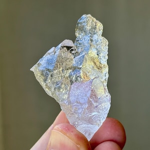 Ice Quartz, Water Clear & Hydrothermally Etched, 46g, Spiritual Evolution and Transformation, Diamantina, Minas Gerais, Brazil T456