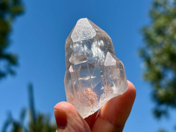 Cathedral Quartz, Self-Standing, 65g, Lightbrary Quartz, Akashic Record, Diamantina, Minas Gerais, Brazil T374