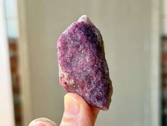 Unicorn Stone Quartz, Pink Tourmaline & Purple Lepidolite, 67g, Heart Chakra, Coronel Murta, Minas Gerais, Brazil A300