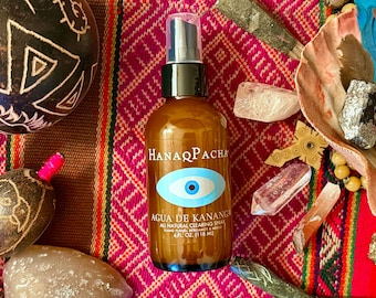 Kananga Water, 100% Natural Agua de Kananga, Traditional Shamanic Spray, Spiritual Protection, Flowering & Energetic Clearing