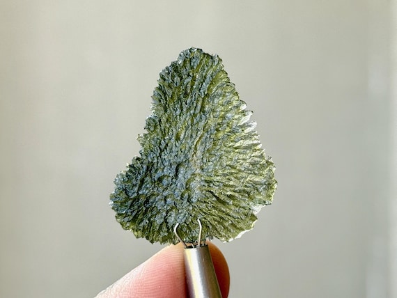 Moldavite from Czech Republic, 5g, Authentic High-Grade Moldvative, Interplanetary Extraterrestrial Crystal T593