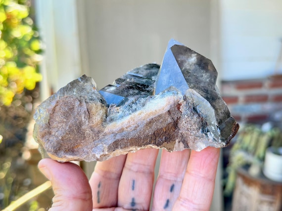 Shaman's Dream Quartz with Green Chlorite, Self-Standing, 437g, Nature Spirits & Purification, Minas Gerais, Brazil X392
