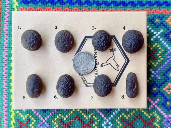 Colombianite, Museum Grade, 3g - 9g Sizes, Highest Vibration Pseudotektite, Valle del Cauca, Colombia A164