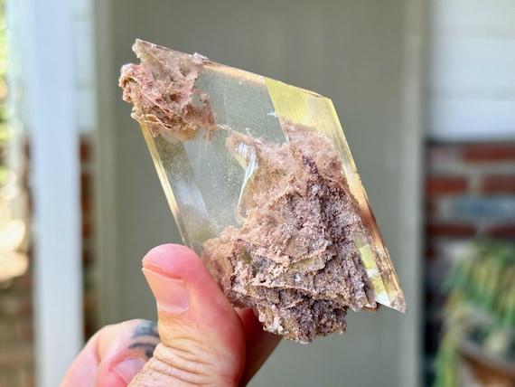 Bermejillo Selenite, 132g, High-Grade, Water Clear Selenite, Purification and Energetic Cleansing, Durango, Mexico T183