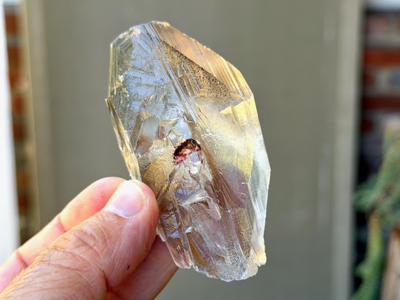 Naica Selenite, Water Clear with Phantom, 104g, Purification & Energetic Clearing, Chuhuahua, Mexico B171