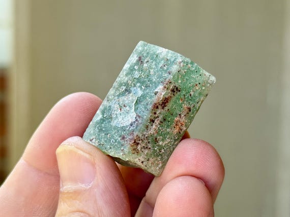 Aquamarine, All-Natural & Self-Standing, 34g, New Find, Blue Beryl var. Aquamarine, Santa Cruz, Espírito Santo, Brazil T639