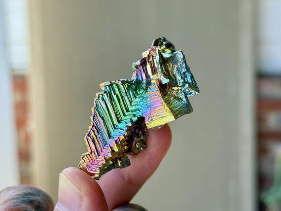 Bismuth, Rainbow Crystal of Transformation, 52g, Shamanic Journey, Manifestation, Astral Realm A577