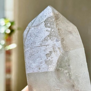 Trigonic Dissolution Quartz from Francisco Sa, 986g, New Find, Spiritual Evolution and Transformation, Minas Gerais, Brazil W808