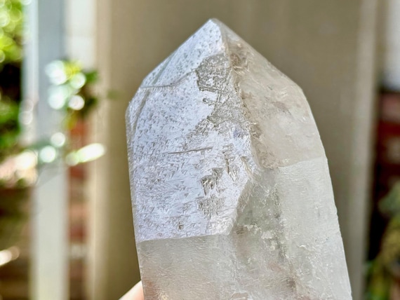 Trigonic Dissolution Quartz from Francisco Sa, 986g, New Find, Spiritual Evolution and Transformation, Minas Gerais, Brazil W808