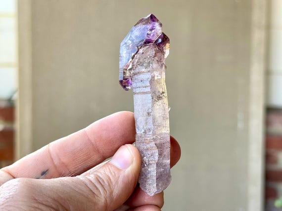 Shangaan Amethyst Scepter from Chibuku Mine, 41g, High-Grade Amethyst with Sceptered Growth, Zimbabwe S140