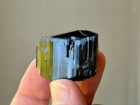 Black Tourmaline, 36g, Root Chakra, Grounding & Protection, Aracuai, Minas Gerais, Brazil B067