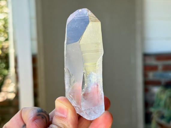 Lemurian Quartz, Water Clear, 155g, New Find, Bahia, Brazil T880