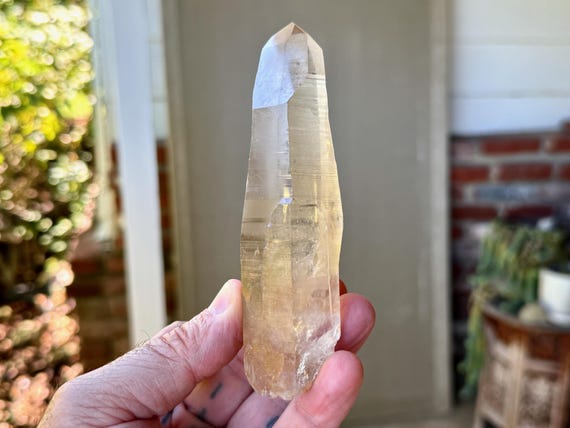 Smoky Lemurian Quartz, Channeling Formation, 258g, New Find, Highest Quality, Zeca de Souza Mine, Minas Gerais, Brazil V082