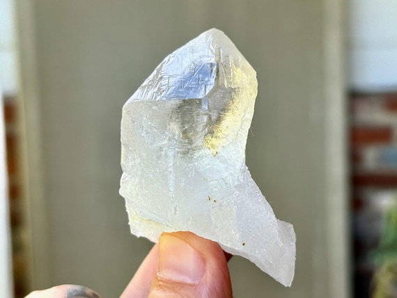 Trigonic Dissolution Quartz from Francisco Sa, 95g, New Find, Spiritual Evolution & Transformation, Minas Gerais, Brazil T682