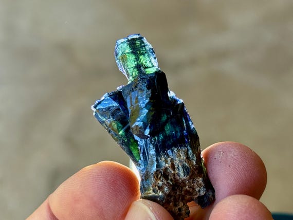 Vivianite, All Natural with Green & Blue Hues, 15g, New Find, Heart Chakra, Heart Healer, Amazonas, Brazil A045