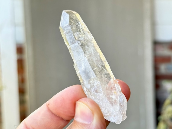 Diamantina Laser Quartz, Etched Tabular Formation, 45g, New Find, Energetic Clearing, Minas Gerais, Brazil R292