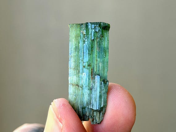 Blue-Green Tourmaline, Aricanga Mine, 4.8g, New Find, São Jose do Safira, Minas Gerais, Brazil A908