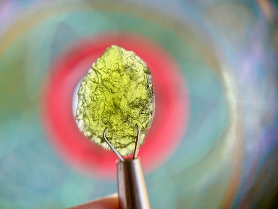 Moldavite from Czech Republic, 3.1g, Authentic High Quality Moldavite from Chlum, Jankov, Jakule and Hurka Locales P142