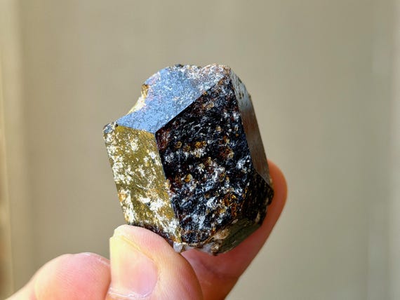 Brown Tourmaline, Natural Dravite Crystal, 58g, Root Chakra, Shadow Work & Shamanic Healing, Australia B197