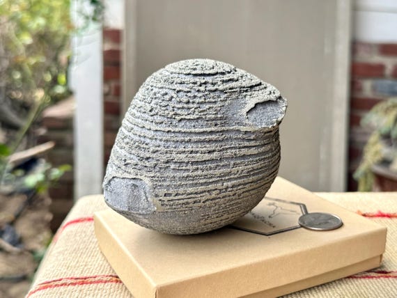 Pyrite Concretion, Natural Spherical Formation, Self-Standing, 1.4 Kilo, Stone of Manifestation & Protection, China W799