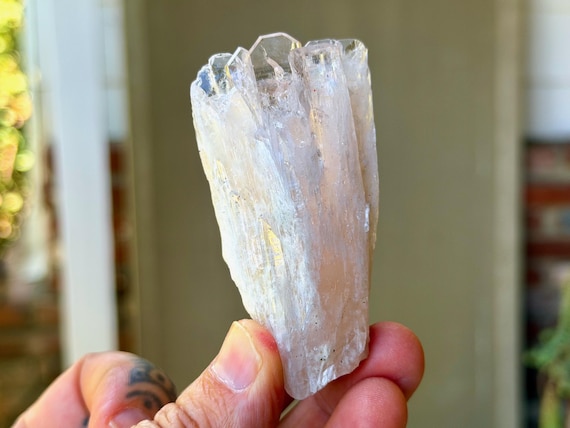 Pink Danburite, 116g, Heart & Crown Chakra, Angelic Contact, San Luis Potosí, Mexico A881
