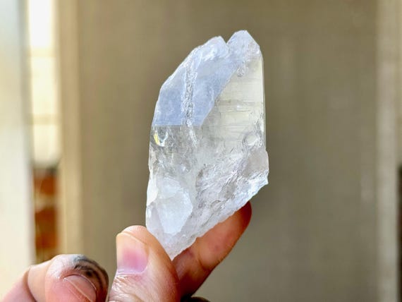 Lightning Strike Lemurian Quartz, 94g, Rare Find, Amplify Prana and Chi, Increase Energy Flow, Minas Gerais, Brazil R954
