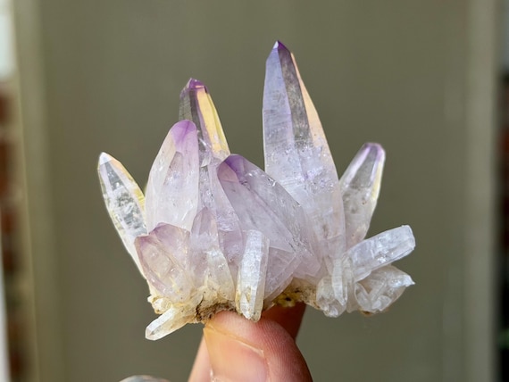 Vera Cruz Amethyst, Self-Standing Cluster, 57g, New Find, Third Eye Chakra, Piedra Parada, Veracruz, Mexico V493
