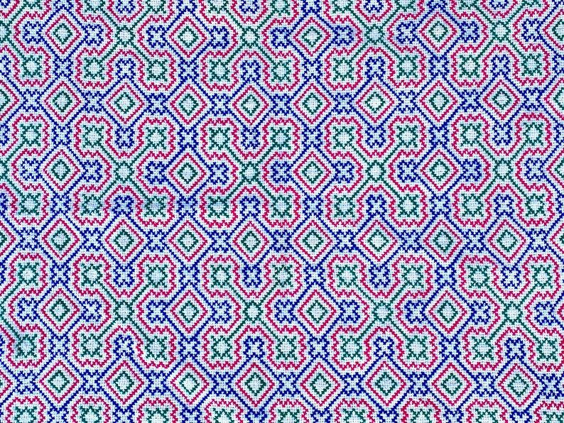 Kambo Alter Shipibo Manta Cloth, Kambo Design, 19