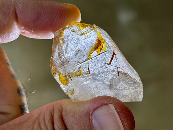 Brookite Quartz with Window, 27g, Spiritual Awakening & Awareness, Corinto, Minas Gerais, Brazil B599