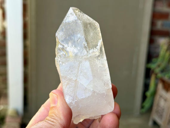 Trigonic Dissolution Quartz, 256g, New Find, Astral Travel & Shamanic Journeying, Inimutaba, Minas Gerais, Brazil V520