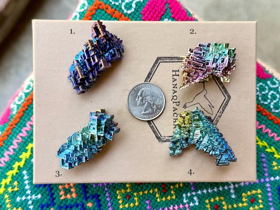 Bismuth Crystal, Choose ONE of Four, Transformation & Manifestation, Astral Realms B389