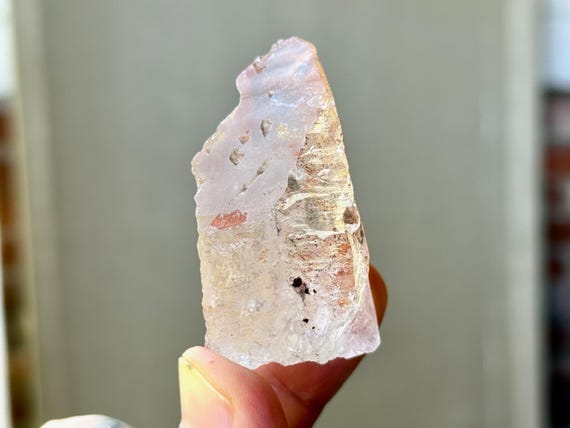 Ancient Sage Tangerine Quartz, Hydrothermally Etched, 47g, Spiritual Transformation & Evolution, Para, Brazil T747