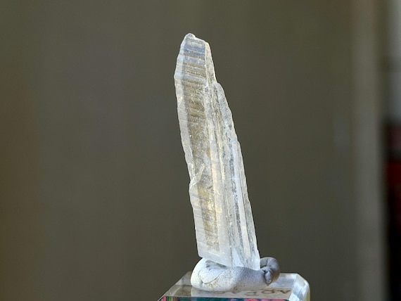 Nifontovite, Tantric Twin & Water Clear, 4.8g, New Find, Crown and Pineal Chakra, Charcas, San Luis Potosi, Mexico A841
