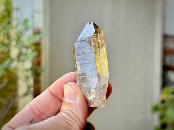 Smoky Cathedral Quartz with Outstanding Etched Textures, 58g, New Find, Grounding and Protection Crystal, Root Chakra, Nigeria R078
