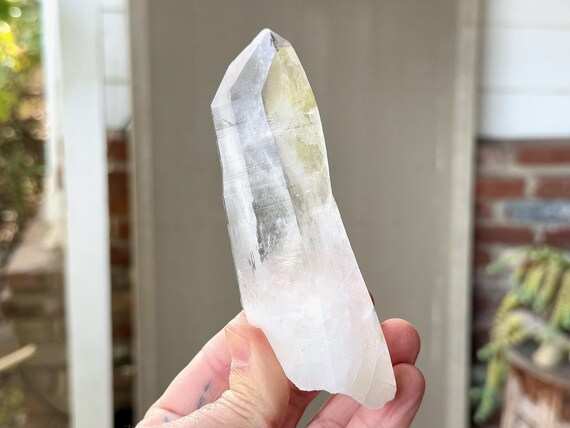 Lightning Strike Laser Quartz, 274g, Amplify Prana and Chi, Increase Energy Level, Diamantina, Minas Gerais, Brazil W715
