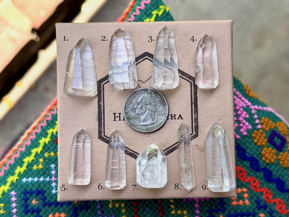 White Phantom Lemurian Quartz, Semi-Polished, Choose ONE of Nine, Water Clear Lemurians with Pyramidal Phantoms, Minas Gerais, Brazil A966