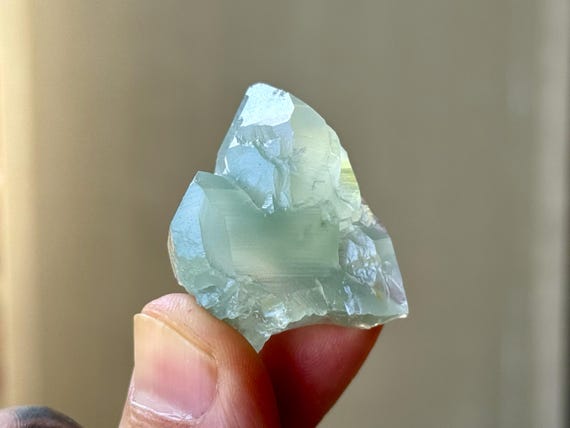 Colombian Dream Quartz, 18g, Old Find, Green Phantom Quartz with Epidote, Third Eye Chakra, Past Life Regression, Colombia A576