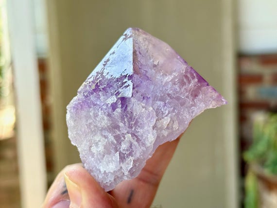Dissolution Amethyst, Hydrothermally Etched, 116g, Spiritual Evolution & Transformation, Pernambuco, Brazil V384