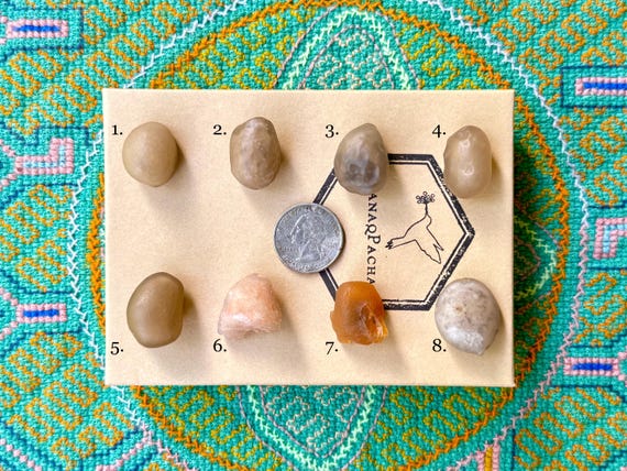 Running Sand Gobi Agate, Choose ONE of Eight Gobi Agates with Trapped Sand Inside, Naturally Formed by Wind and Sand, Mongolia R839