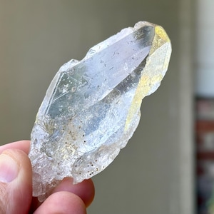 Ice Quartz, AAA Water Clear, 83g, Spiritual Evolution & Transformation, Diamantina, Minas Gerais, Brazil T443