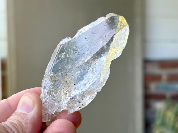 Ice Quartz, AAA Water Clear, 83g, Spiritual Evolution & Transformation, Diamantina, Minas Gerais, Brazil T443