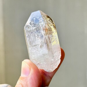 Brandberg Smoky Enhydro Quartz with Moving Water, 48g, Goboboseb Mountains, Erongo, Namibia P821