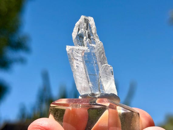 Nifontovite, AAA Water Clear, 7.2g, Crown & Pineal Chakra, San Luis Potosi, Mexico B434