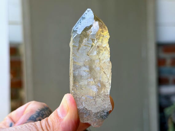 Smoky Dissolution Quartz, Hydrothermally Etched, 108g, Spiritual Evolution & Transformation, Gouveia, Minas Gerais, Brazil B359