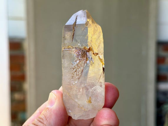 Brookite Quartz, Water-Clear, 115g, Spiritual Awakening, Corinto, Minas Gerais, Brazil B581