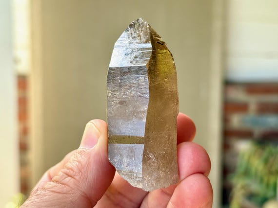 Smoky Citrine, All Natural, 94g, New Find, Creativity and Manifestation, Solar Plexus Chakra, Minas Gerais, Brazil T612