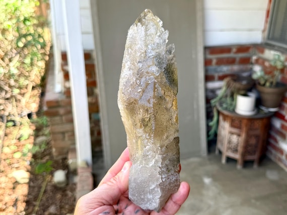 Smoky Dissolution Quartz, Hydrothermally Etched, 1.3 Kilo, New Find, Gouveia, Minas Gerais, Brazil V676