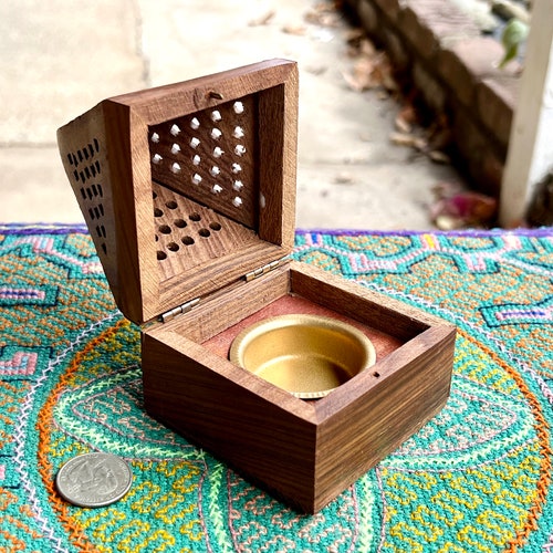 Brass Incense Cone Burner assorted Styles Etsy