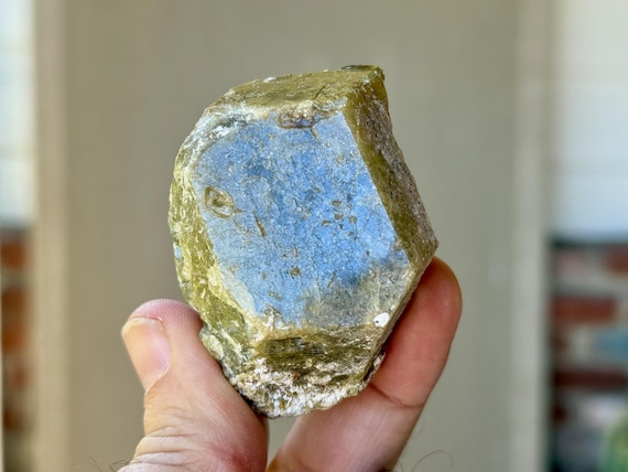 Green Garnet, Natural Dodecahedral Formation, 155g, New Find, Heart Chakra, Manifestation & Abundance, Mali T990