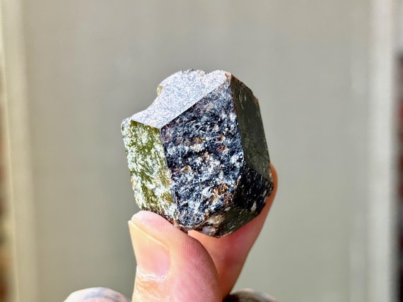 Dravite, Natural Root Beer Brown Tourmaline, Double Terminated, 58g, Root Chakra, Shadow Work, Shamanic Healing, Australia S639